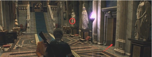 生化危机4重制版第9章·大厅、悬赏任务·破坏蓝色徽章4图文攻略