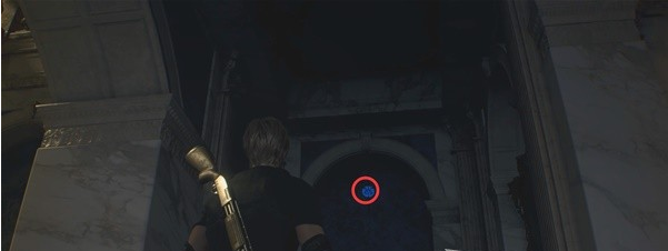 生化危机4重制版第9章·大厅、悬赏任务·破坏蓝色徽章4图文攻略