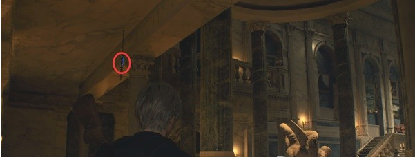 生化危机4重制版第9章·大厅、悬赏任务·破坏蓝色徽章4图文攻略