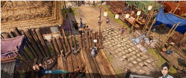 天命奇御2探索长空村·小市集、杂货摊图文攻略