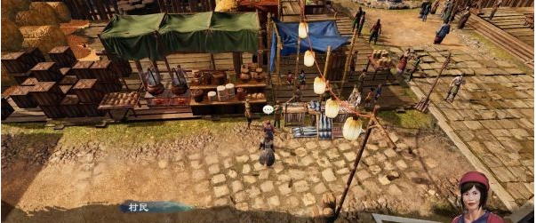 天命奇御2探索长空村·小市集、杂货摊图文攻略