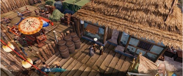 天命奇御2探索长空村·小市集、杂货摊图文攻略