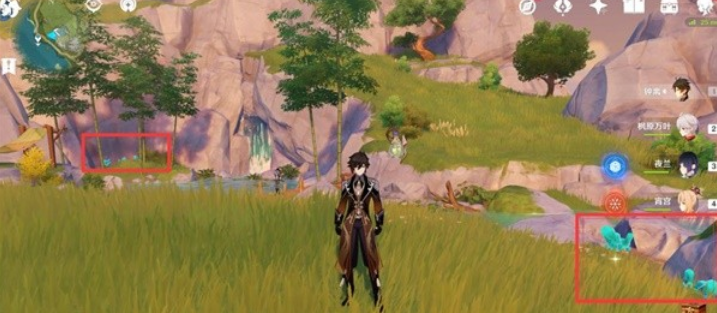 原神3.5版水晶矿都在什么地方