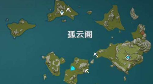 原神孤云阁f4位置在哪