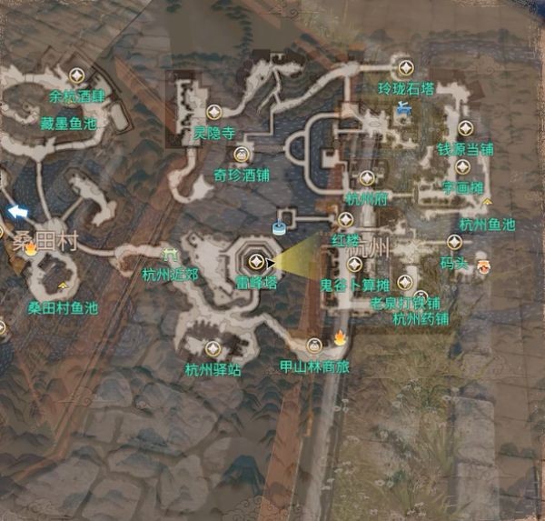 天命奇御2杭州近郊、雷峰塔图文攻略