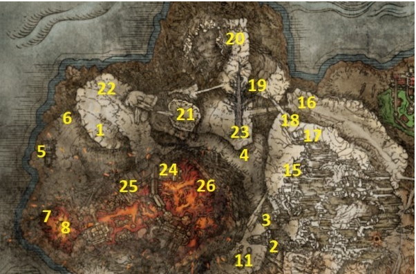 艾尔登法环格密尔火山探索攻略
