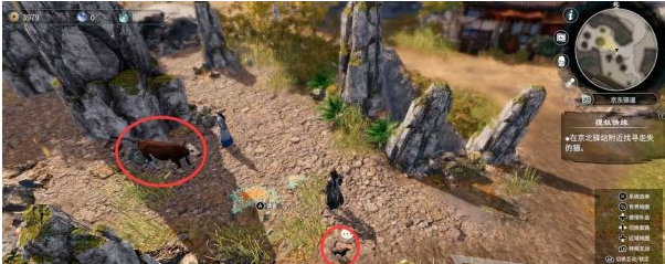 天命奇御2陌刀门DLC京北驿·藏宝图之一图文攻略