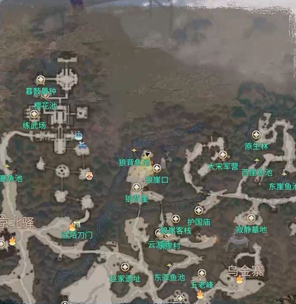 天命奇御2陌刀门DLC狼背崖·藏宝图之二图文攻略