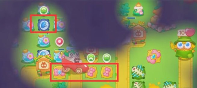 保卫萝卜4绿野奇缘第36关怎么过