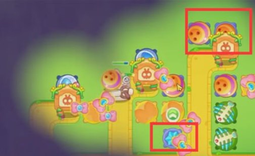 保卫萝卜4绿野奇缘第36关怎么过