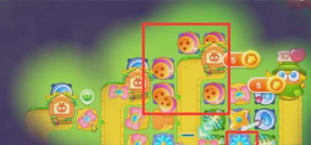 保卫萝卜4绿野奇缘第36关怎么过