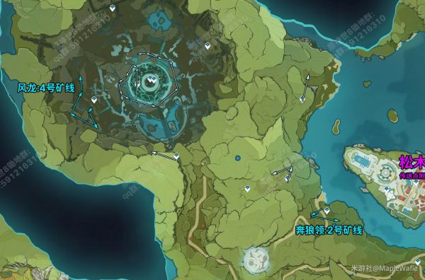 原神全地图锄地路线一览