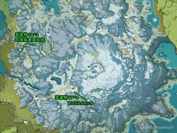 原神全地图锄地路线一览