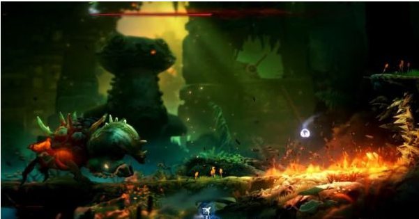 精灵与萤火意志夸洛克地穴图文攻略