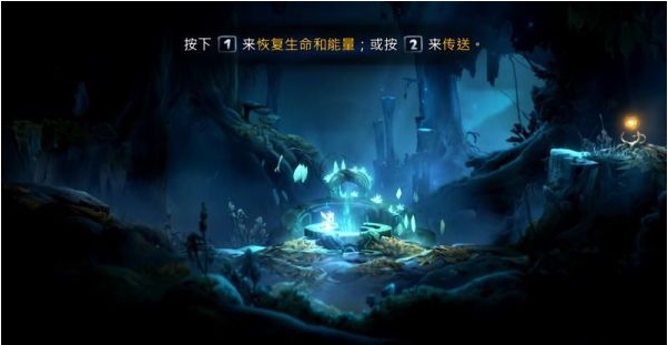 精灵与萤火意志静谧森林图文攻略