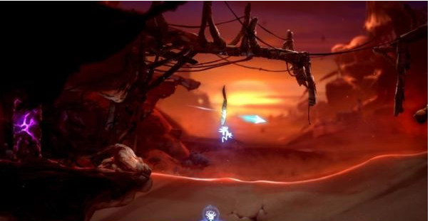 精灵与萤火意志狂风荒漠图文攻略