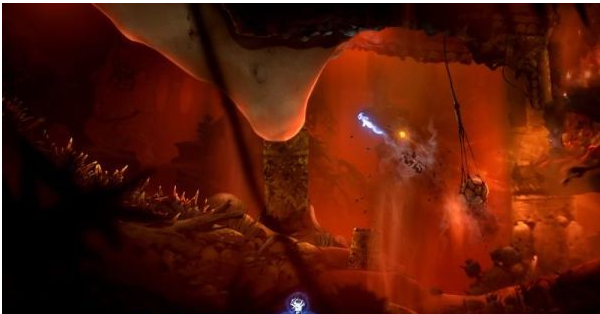 精灵与萤火意志风袭废墟图文攻略