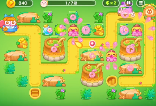 保卫萝卜4绿野奇缘第43关怎么过