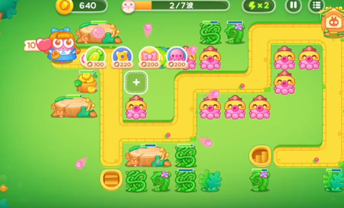 保卫萝卜4绿野奇缘第43关怎么过