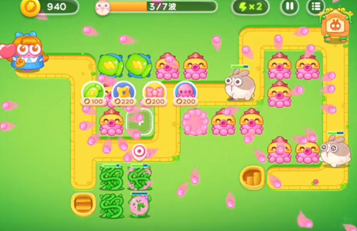 保卫萝卜4绿野奇缘第43关怎么过