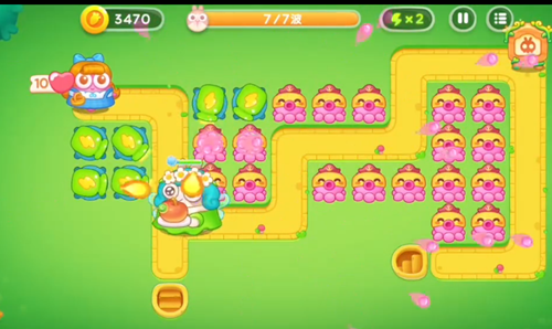 保卫萝卜4绿野奇缘第43关怎么过