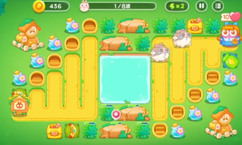 保卫萝卜4绿野奇缘第44关怎么过