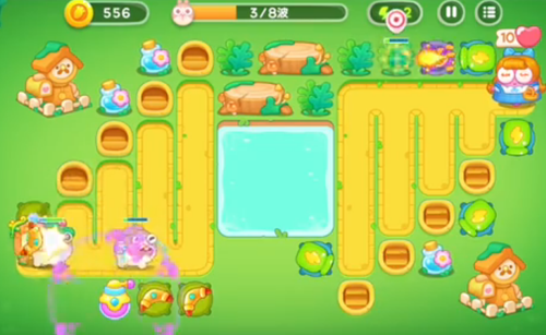 保卫萝卜4绿野奇缘第44关怎么过