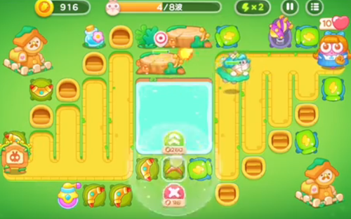 保卫萝卜4绿野奇缘第44关怎么过