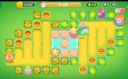 保卫萝卜4绿野奇缘第44关怎么过