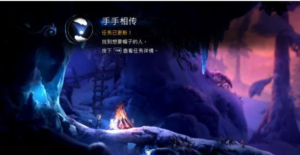 精灵与萤火意志手手相传支线图文攻略