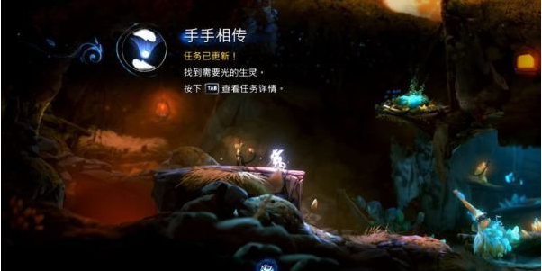 精灵与萤火意志手手相传支线图文攻略