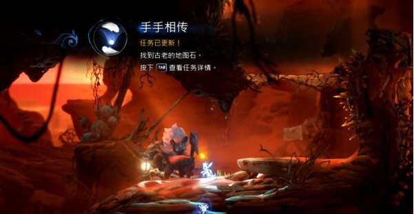 精灵与萤火意志手手相传支线图文攻略