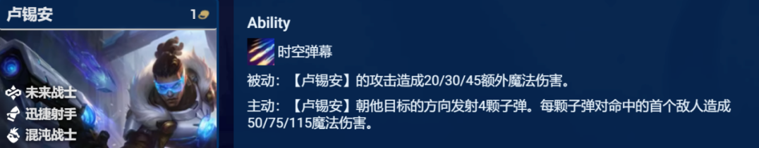 金铲铲之战S8.5混沌卢锡安阵容怎么搭配
