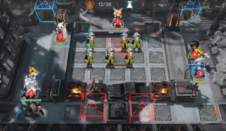 明日方舟惊霆无声12-4磨难怎么打