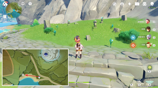 原神小灯草采集位置在哪