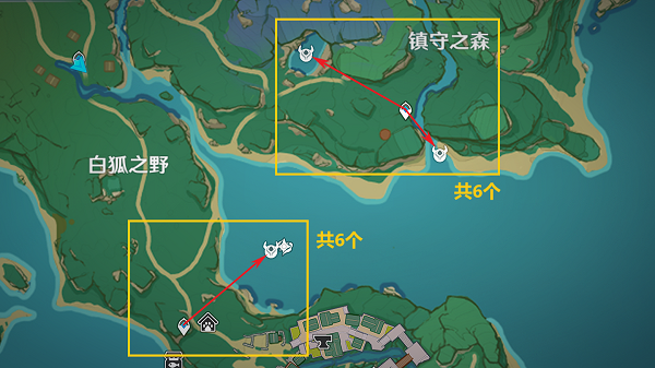 原神史莱姆位置在哪