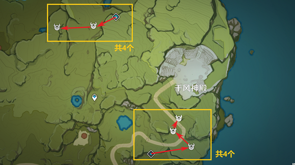 原神射手丘丘人位置在哪