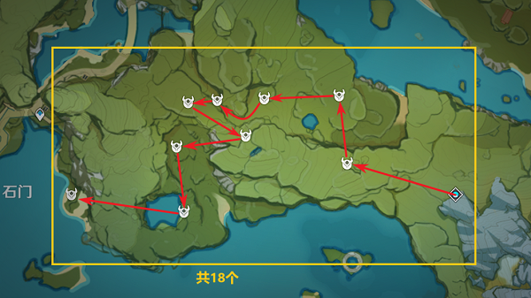 原神射手丘丘人位置在哪