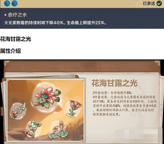 原神3.6版本新增圣遗物效果怎么样