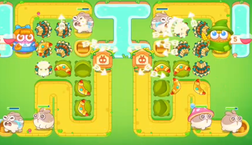 保卫萝卜4绿野奇缘第47关怎么过