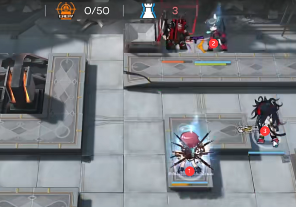 明日方舟惊霆无声H12-1怎么打