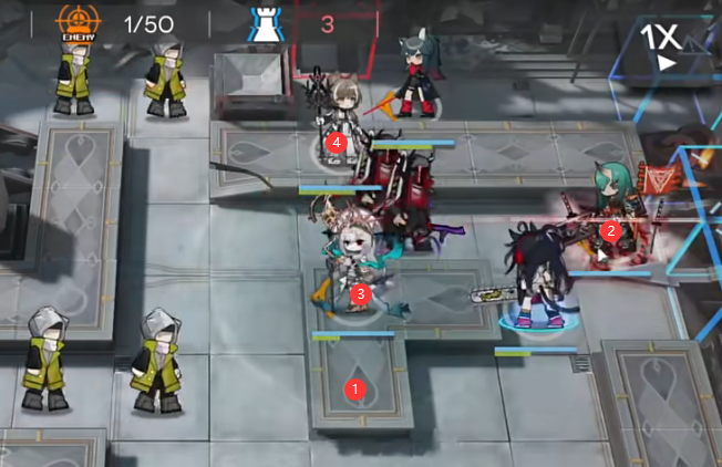 明日方舟惊霆无声H12-1怎么打