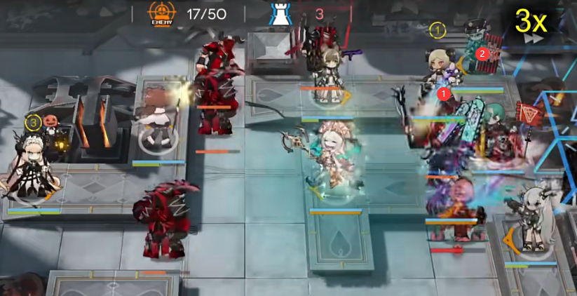 明日方舟惊霆无声H12-1怎么打