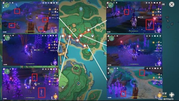 原神鸣草采集路线怎么规划