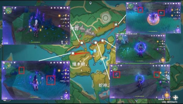 原神鸣草采集路线怎么规划