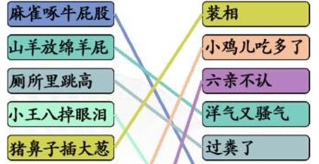 汉字找茬王连歇后语怎么过关