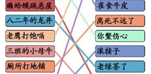 汉字找茬王连歇后语怎么过关